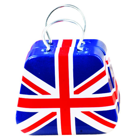 Portable Handbag Colored Tin Can